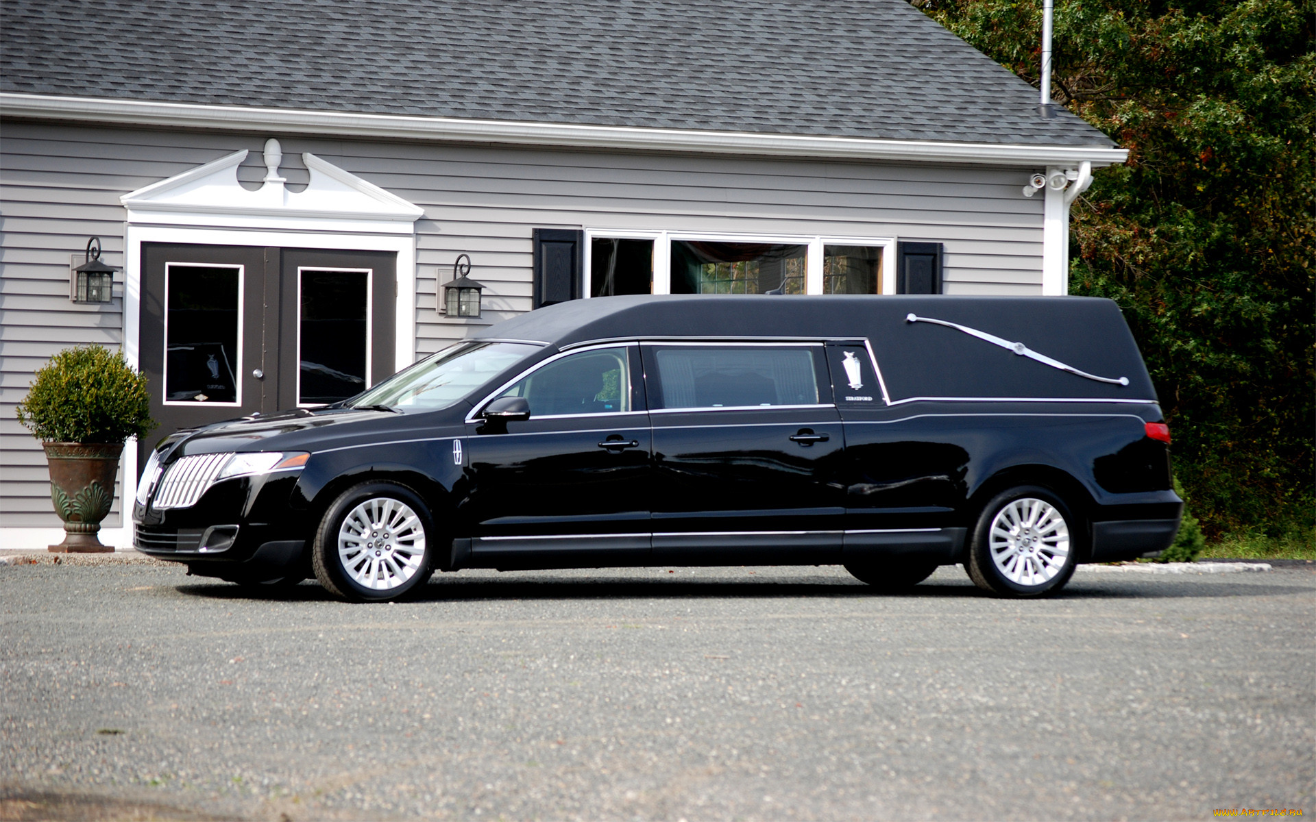 , lincoln, hearse